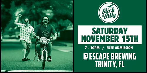 Stick & Ditty at Escape Brewing Co. (Trinity, FL) - 11\/15\/25