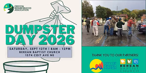 Dumpster Day 2026