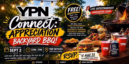 YPN Connect: Appreciation Backyard BBQ