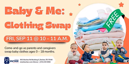 Baby & Me: Clothing Swap