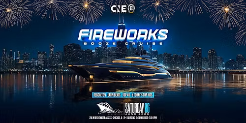 Reggaeton Fireworks Booze Cruise