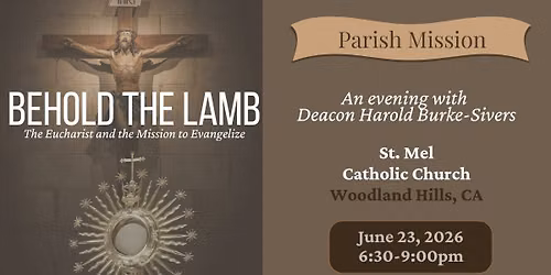 Behold the Lamb Parish Mission Night