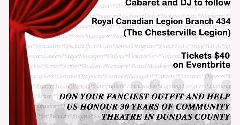 Behind the Velvet Curtain 30th Anniversary Gala!