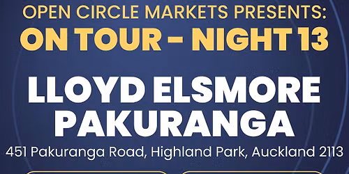 OPEN CIRCLE ON TOUR - PAKURANGA