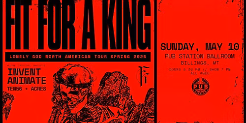 Fit For A King - Lonely God North American Tour