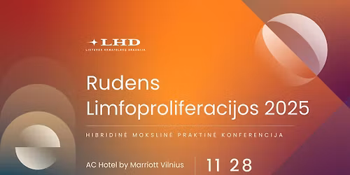 Rudens Limfoproliferacijos 2025