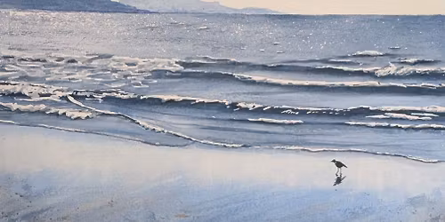 sparkling sea - watercolour workshop
