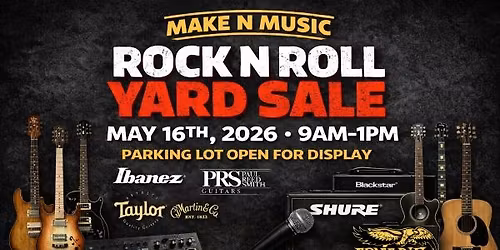 Rock N Roll Yard Sale