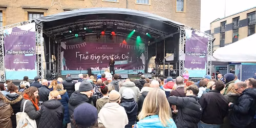 The BIG Light Switch On Market Sq