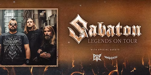 Sabaton at Andrew J Brady Music Center