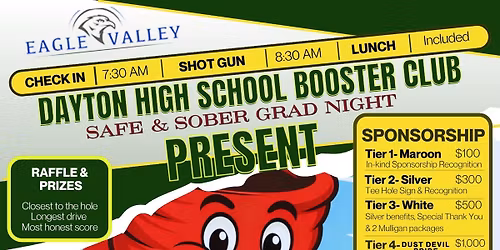Dayton High School Booster Club Annual Golf Tournament 