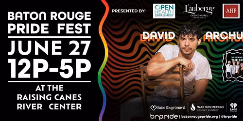 Baton Rouge Pride Fest 2026 — Raising Cane's River Center