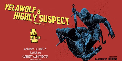 Yelawolf & Highly Suspect - The War Within Tour at Cuthbert Amphitheater