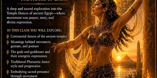 Ancient Temple Dance: The Sacred Art of Pharaonic Movement