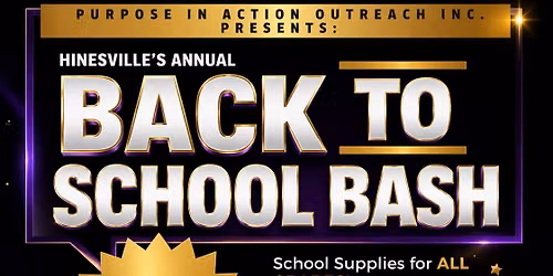 Hinesville\u2019s Annual Back to School Bash