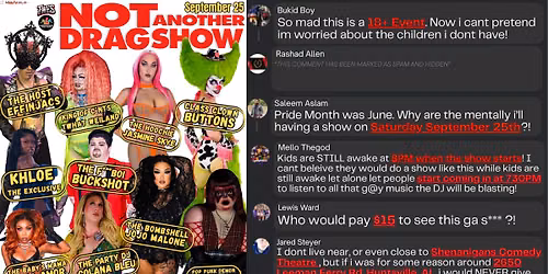 TWES: NOT ANOTHER DRAG SHOW (?)