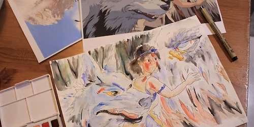 Studio Ghibli Painting Workshop