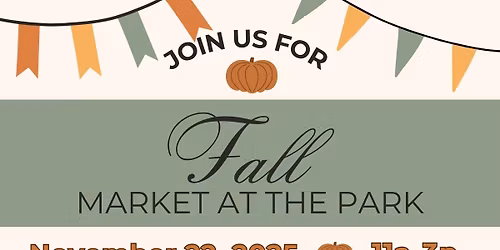 Fall Market at the Park
