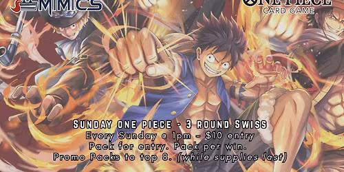 One Piece TCG Tournament - Sundays