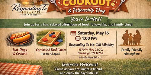 Community Cookout & Fellowship Day 