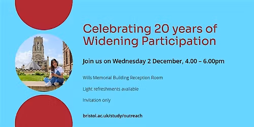 Celebrating 20 years of Widening Participation