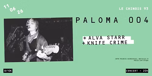 PALOMA 004 (AT) + ALVA STARR + KNIFE CRIME