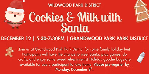 Cookies & Milk with Santa