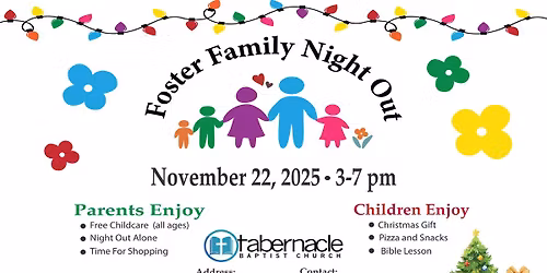 Foster Family Night Out