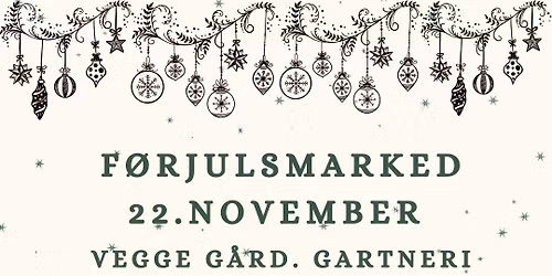 F\u00d8RJULSMARKED 22. NOVEMBER
