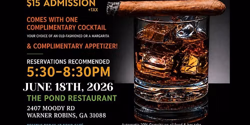 Cigars & Cocktails ON THE PATIO