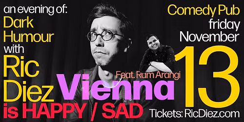 Ric Diez: Happy\/Sad | English Stand-Up Comedy in Vienna @TheComedyPub