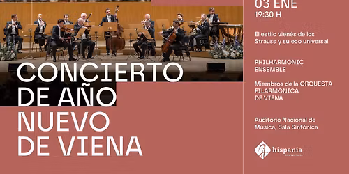 CONCIERTO DE A\u00d1O NUEVO DE VIENA EN MADRID
