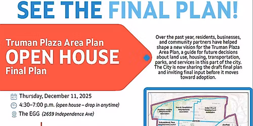 Truman Plaza Area Plan OPEN HOUSE