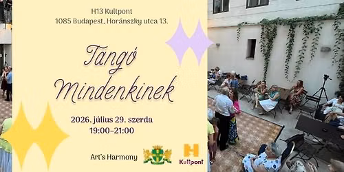 TANGO MINDENKINEK a H13 KULTPONTBAN! \ud83d\udc83\ud83d\udd7a