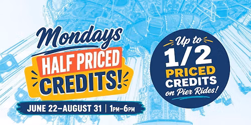 Monday Half Priced Rides