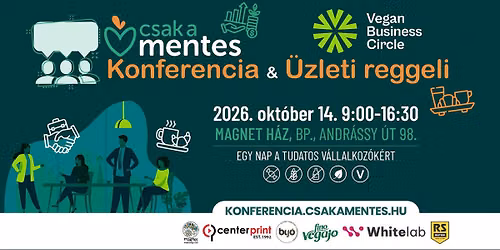 Csak a Mentes Konferencia & Vegan Business Circle \u00fczleti reggeli