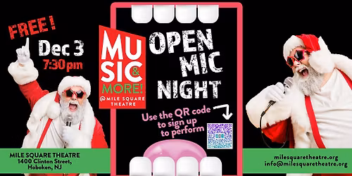 Open Mic Night - Holiday Edition