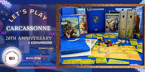 Learn & Play Carcassonne (Get Ready for BGT Carcassone Tournament)
