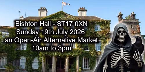 Darkside Markets - Bishton Hall - Open-Air shopping event
