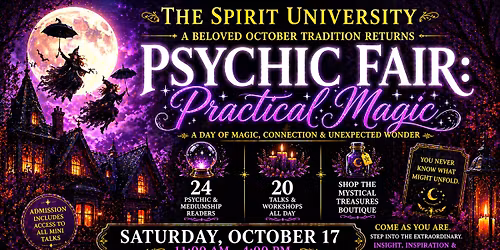 \u2728 PSYCHIC FAIR: PRACTICAL MAGIC