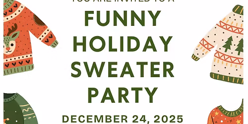 Funny Holiday Sweater Party