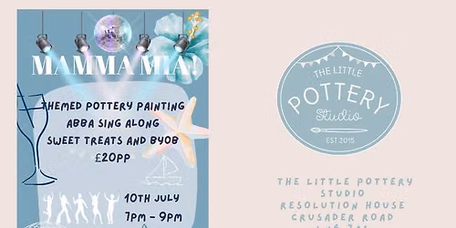Mamma Mia! Pottery Painting Night