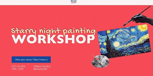 Starry night painting workshop with ndaka