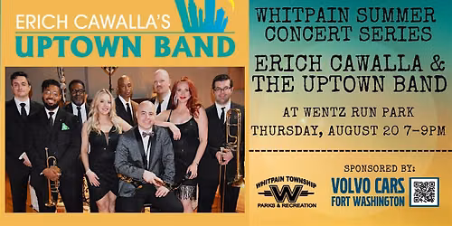 Whitpain Summer Concert Series: Erich Cawalla & The Uptown Band