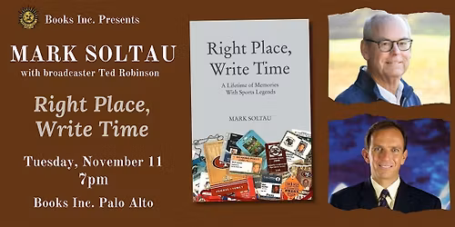 MARK SOLTAU at Books Inc. Alameda