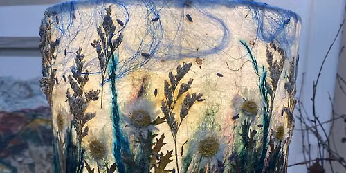 Fibre Art Lampshade Workshop with Wendy Ann Stanger