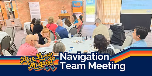 Max Loves Midland Navigation Team Meeting