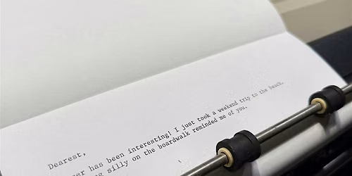 Letter Writing Workshop