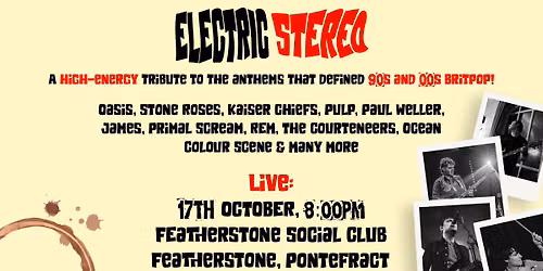Electric Stereo Live @ Featherstone Social Club (Green Lane) 