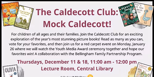 The Caldecott Club: Mock Caldecott!